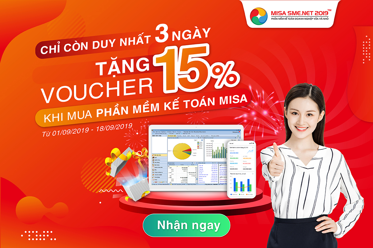 ưu đãi phần mềm kế toán misa