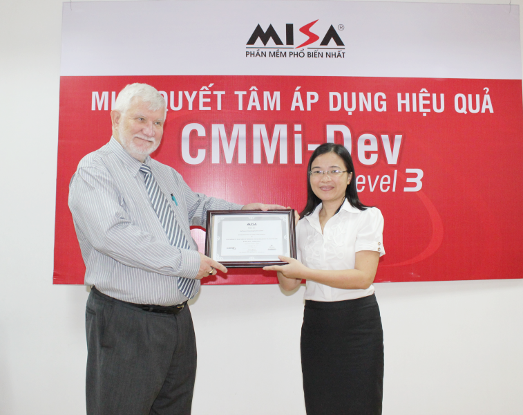 MISA đạt chứng chỉ CMMi Level 3