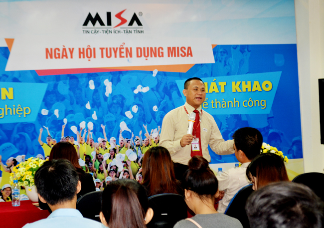 Ngày hội tuyển dụng tại Văn phòng MISA TP.HCM thu hút nhiều ứng viên tham gia