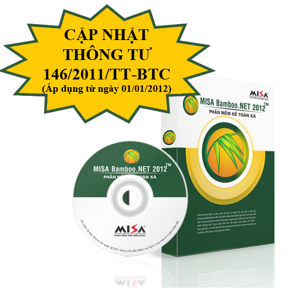 MISA phát hành MISA Bamboo.NET 2012 Cập nhật  Thông tư 146/2011/TT-BTC