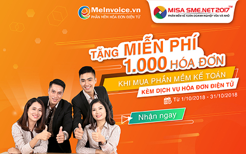 MISA dành nhiều ưu đãi về hóa đơn điện tử cho doanh nghiệp nhân dịp ban hành Nghị định 119/2018/NĐ-CP