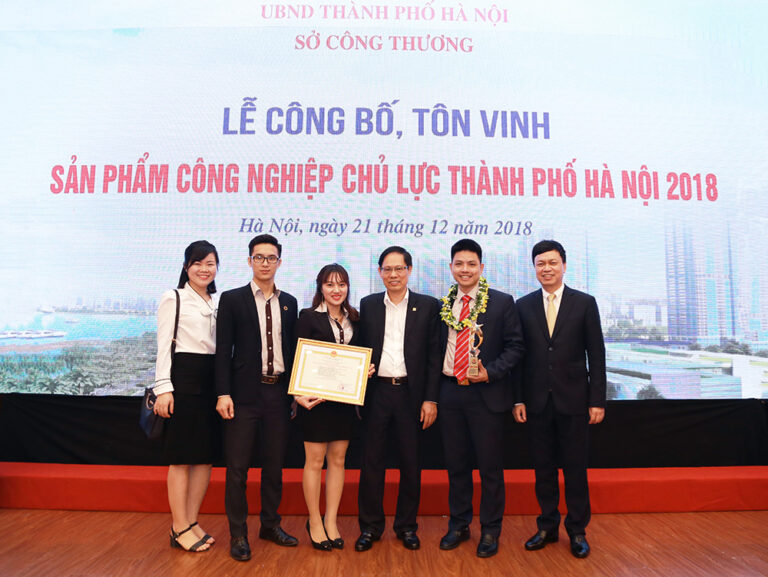 Hà Nội tôn vinh 9 sản phẩm MISA đóng góp vào ngành Công nghiệp chủ lực của Thành phố