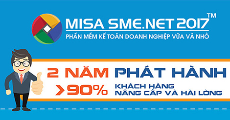 Trải nghiệm ngay MISA SME.NET 2017 bằng ưu đãi tháng 4 hấp dẫn