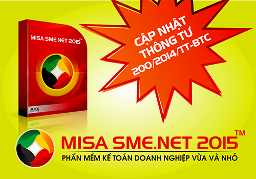 Mời tham dự hội thảo MISA SME.NET 2015 tại Hà Nội, ngày 12 và 14/3/2015