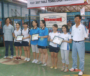 MISA HCM tham dự “Giải bóng bàn FCG Vietnam mở rộng 2007”