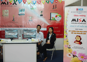 MISA tham gia triển lãm “Vietnam Computer Electronics World Expo 2007”