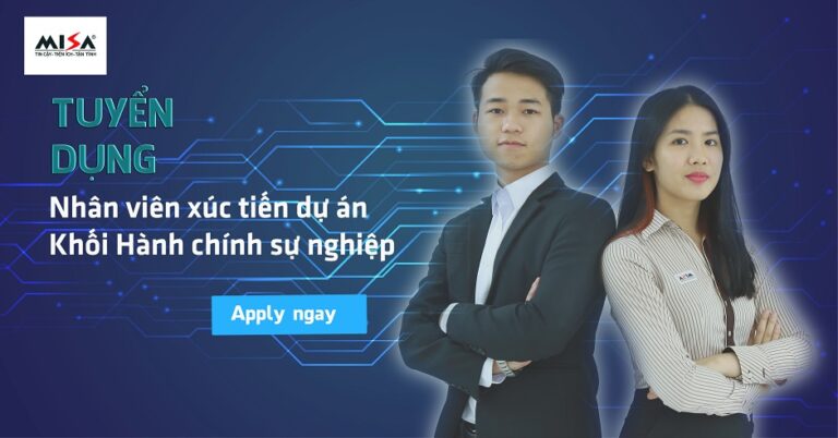 Tuyển dụng Nhân viên Xúc tiến dự án khối Hành chính sự nghiệp