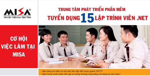 Nhiều cơ hội làm việc tại MISA trong “Ngày hội việc làm công nghệ 2014”