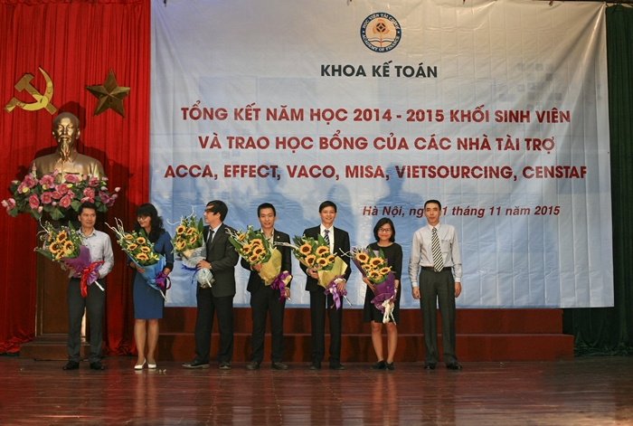 MISA trao học bổng cho Sinh viên Khoa Kế toán – Học viện Tài chính