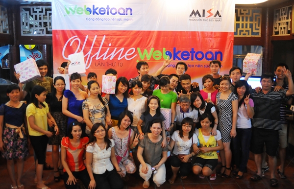 MISA gây gấn tượng mạnh tại offline webketoan 2012