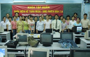 Khóa đào tạo tập trung MISA-SME 7.9 tại MISA Hồ Chí Minh tháng 10/2007