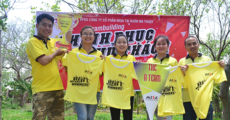 Sáng tạo, kỷ luật và đầy thử thách trong team building cán bộ nguồn MISA Buôn Ma Thuột