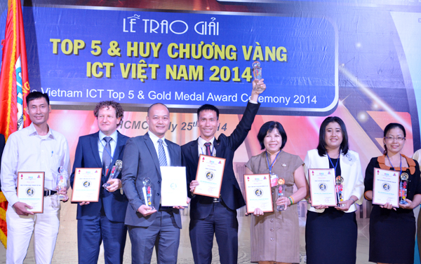 MISA nhận giải thưởng Top 5 & Huy Chương Vàng ICT Việt Nam 2014