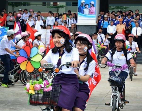 Hòa Bình: Tăng cường giáo dục an toàn giao thông đầu năm học