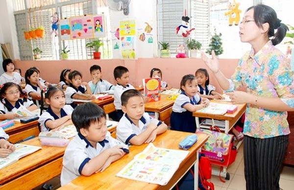 Khuyến khích học sinh lớp 1 và lớp 2 tại Khánh Hòa làm quen với Tiếng Anh