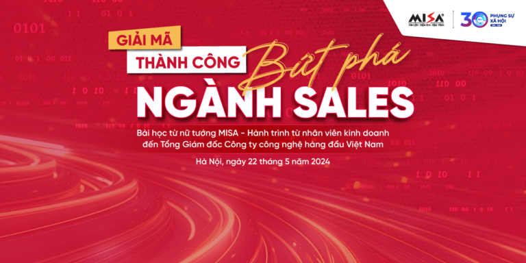 [Webinar] Giải mã thành công – Bứt phá ngành Sales