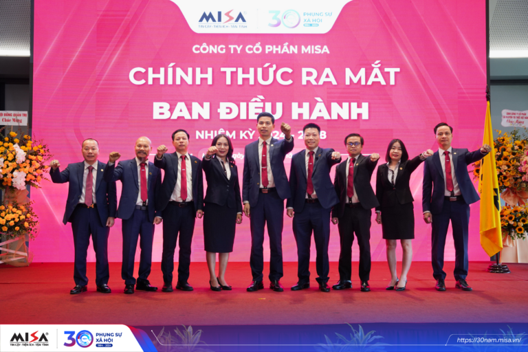 MISA chính thức bổ nhiệm 3 vị trí lãnh đạo cấp cao